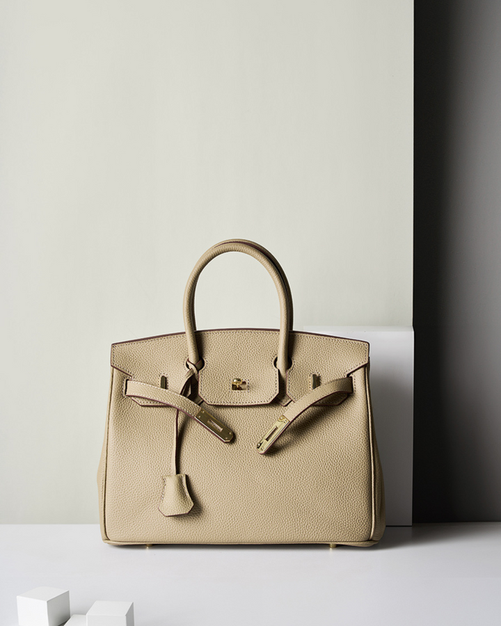Sac en cuir de qualité supérieure Valsenia Aura Birkin