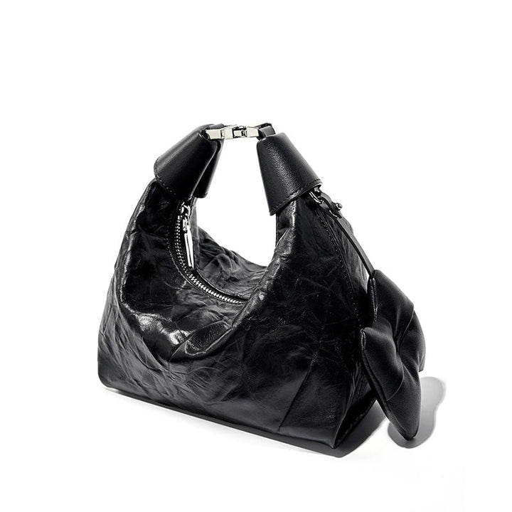 Valsenia Noir Crinkle Mini-Tasche