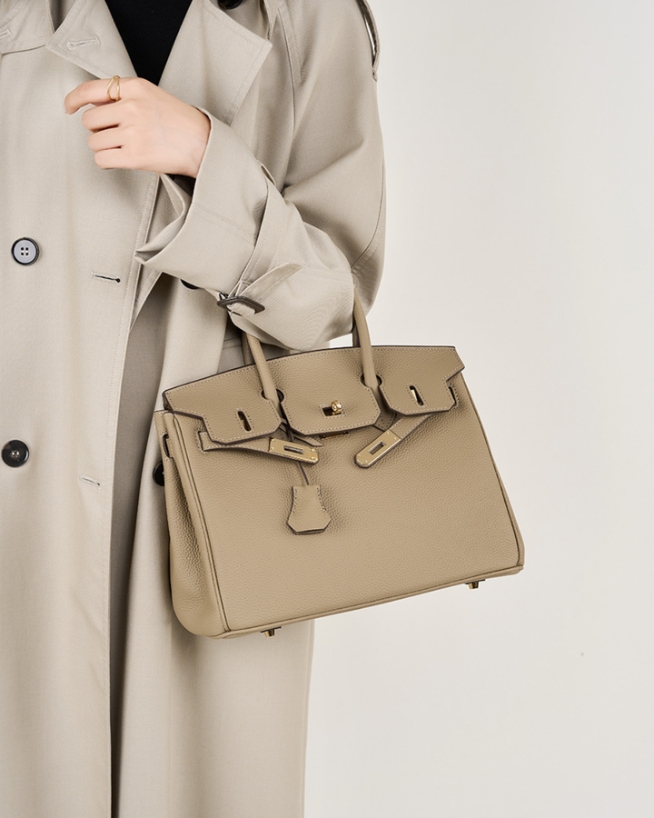 Sac en cuir de qualité supérieure Valsenia Aura Birkin