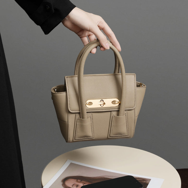 Valsenia Golden Lock Touch Bag