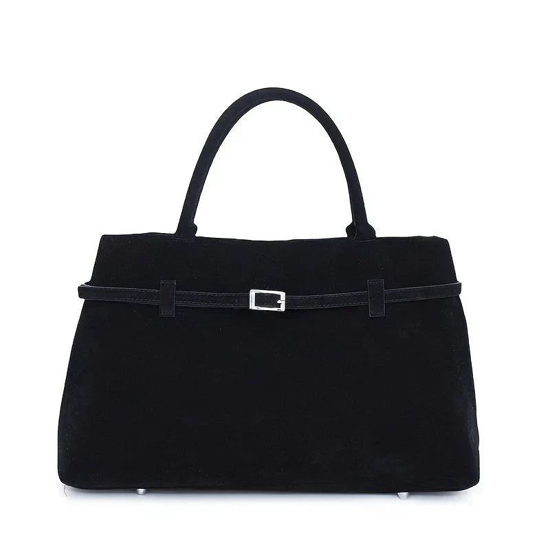 Valsenia Elegant bag with vintage suede belt