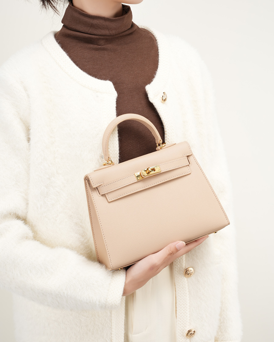 Valsenia Classic Allure genuine leather bag