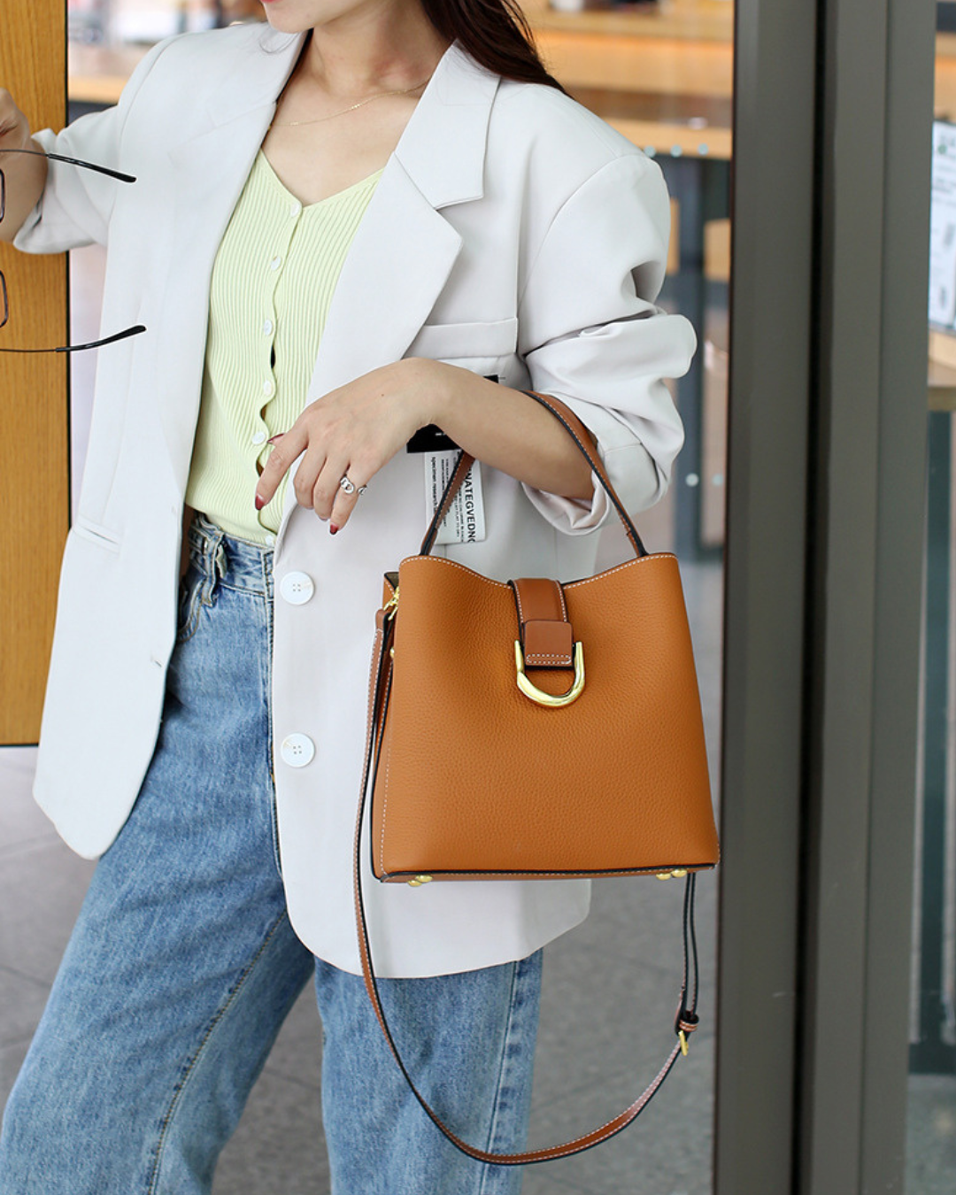 Valsenia Korean Elysium leather bag