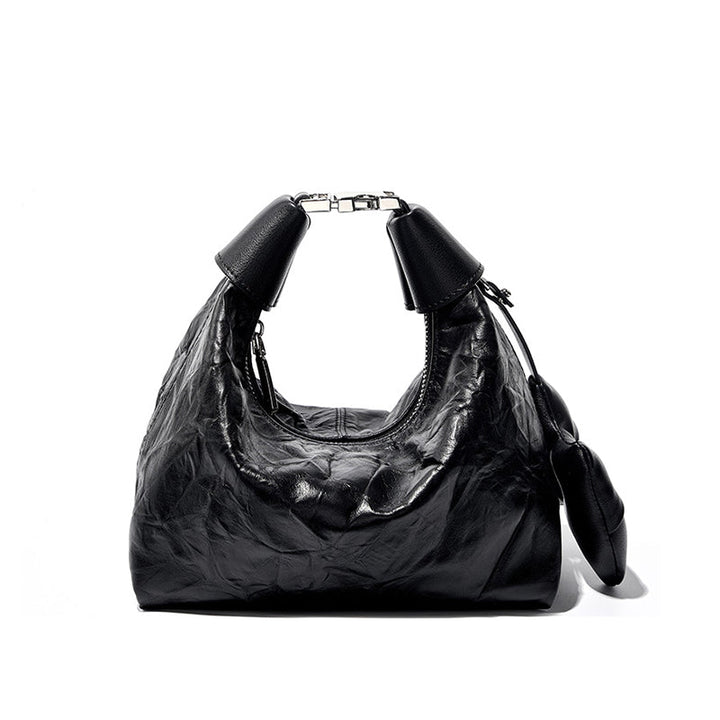 Valsenia Noir Crinkle Mini-Tasche