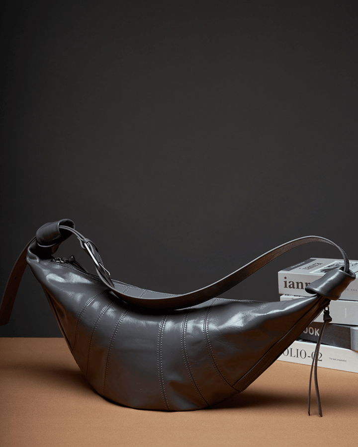 Sac en cuir de luxe Valsenia Banana Curve