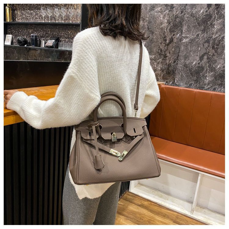 Sac en cuir de qualité supérieure Valsenia Aura Birkin