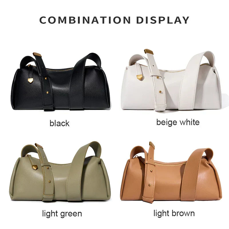 Valsenia Élégance Tasche aus Spaltleder