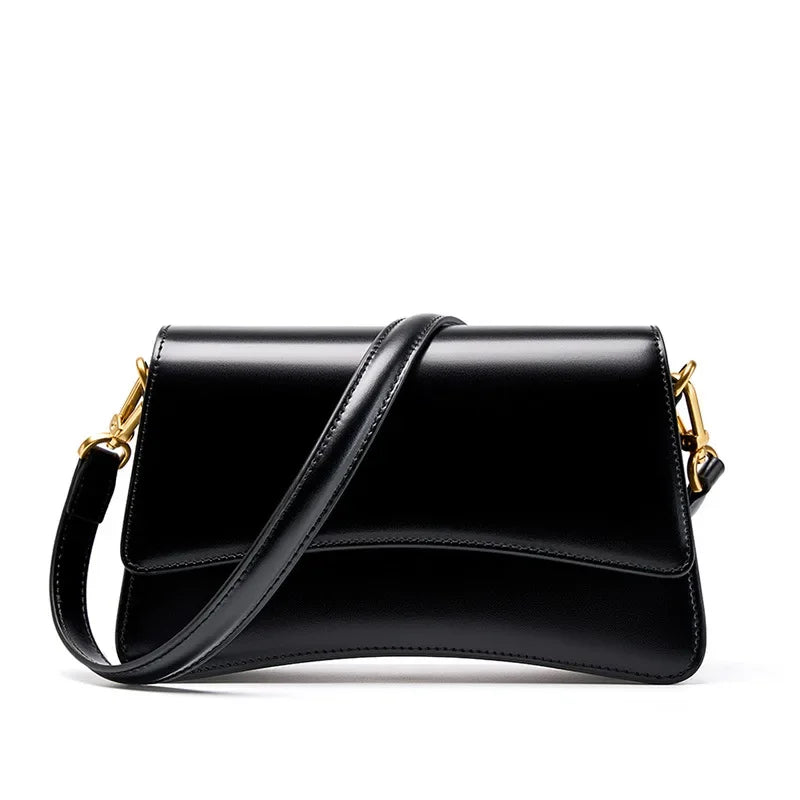 Valsenia Pure Gloss Umhängetasche aus Leder