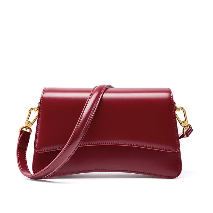 Valsenia Pure Gloss Umhängetasche aus Leder