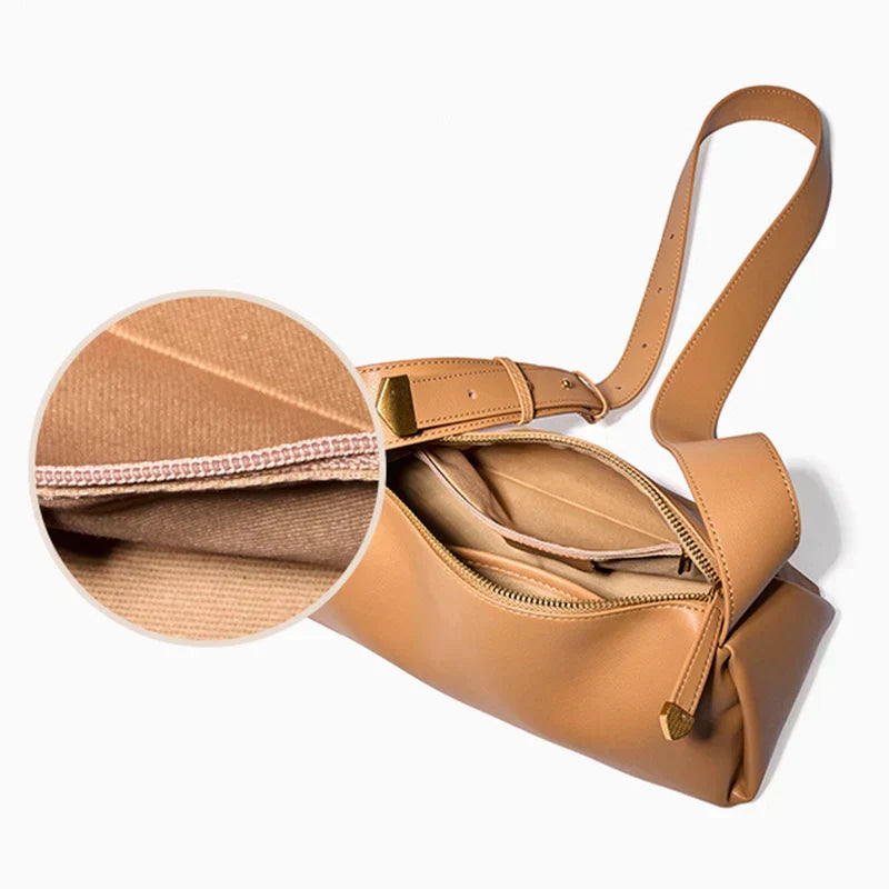 Valsenia Élégance Tasche aus Spaltleder