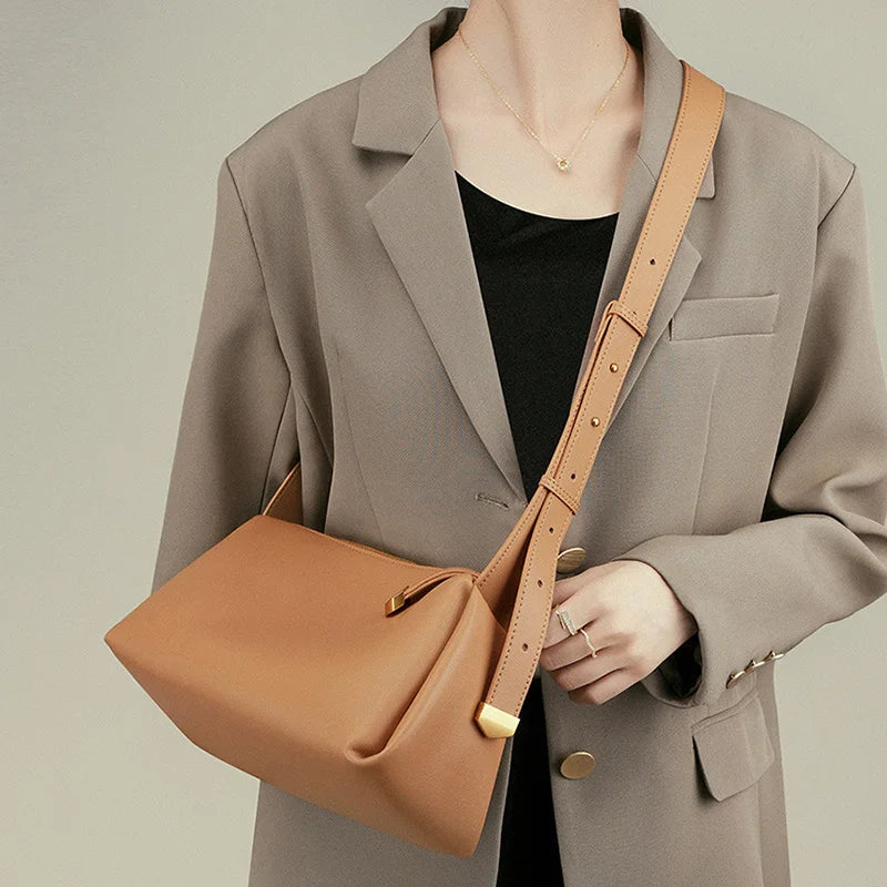 Valsenia Élégance Tasche aus Spaltleder