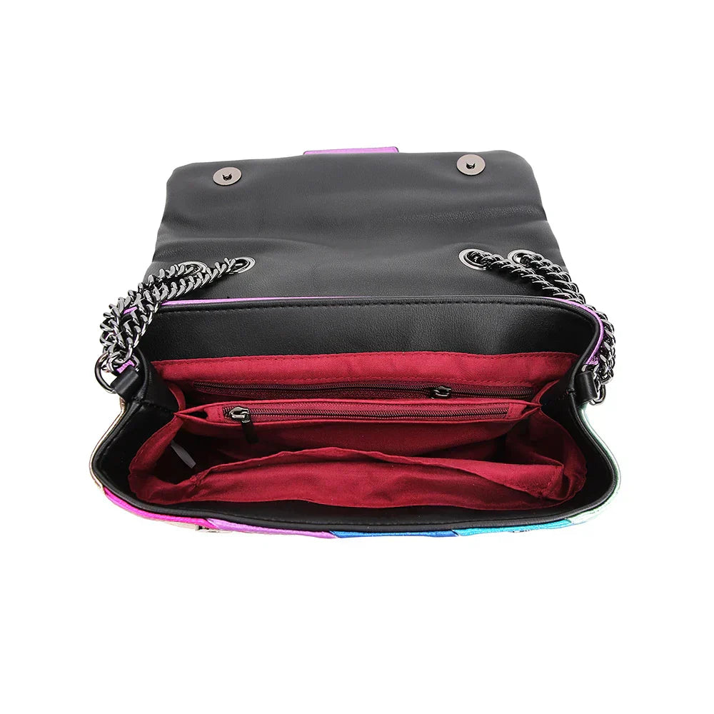 Valsenia Rainbow Style Chain Bag