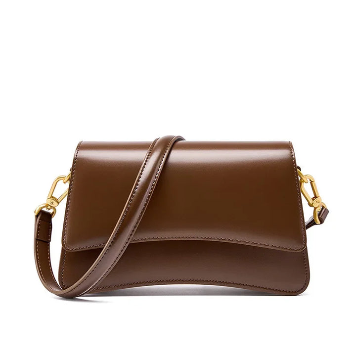 Valsenia Pure Gloss Umhängetasche aus Leder
