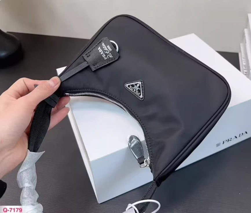 Valsenia Prada Re-Edition 2005 Re-Nylon Mini Shoulder Bag