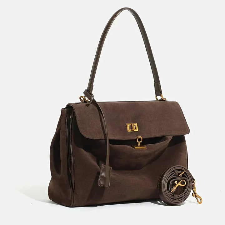 Sac en Suédine de Luxe Valsenia