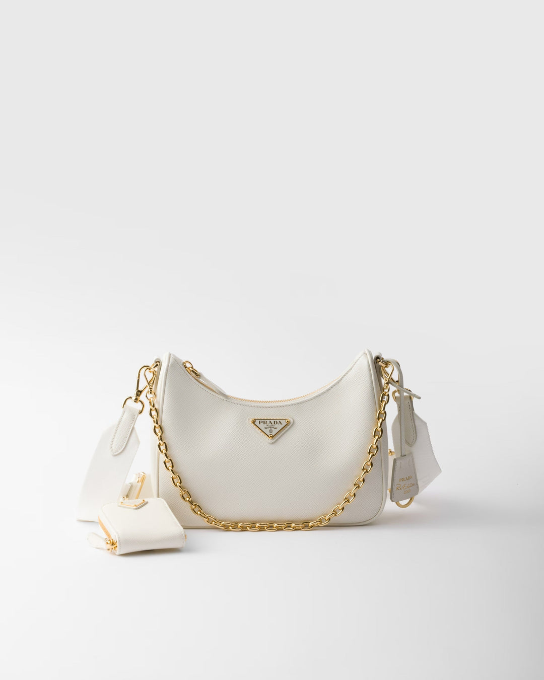 Valsenia Prada Re-Edition 2005 Saffiano Leather Bag.
