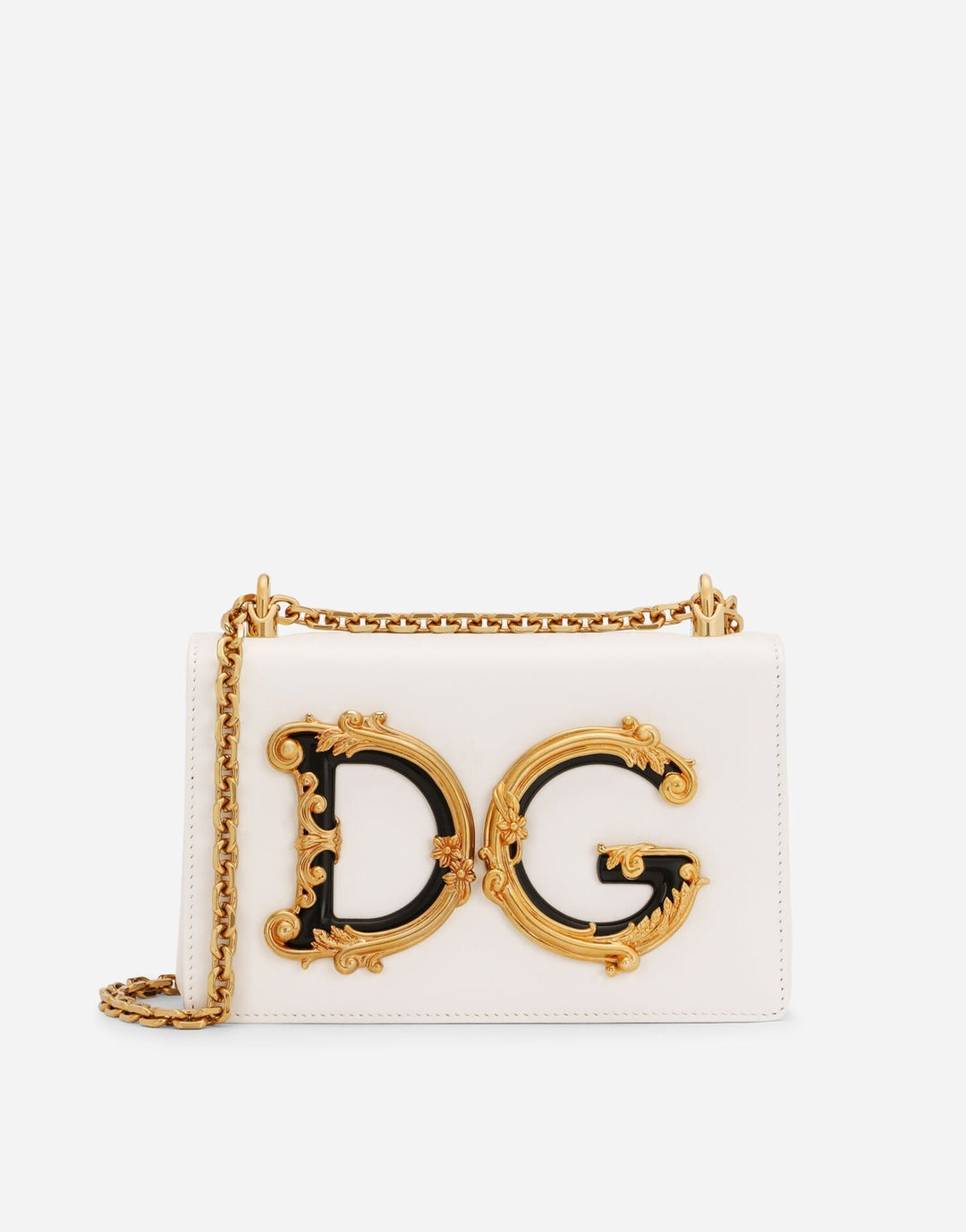 Valsenia Dolce &amp; Gabbana DG Girls Logo-Kettenschultertasche