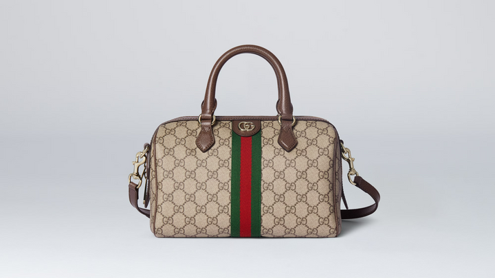 Sac à bandoulière Valsenia GG Ophidia Boston petit modèle