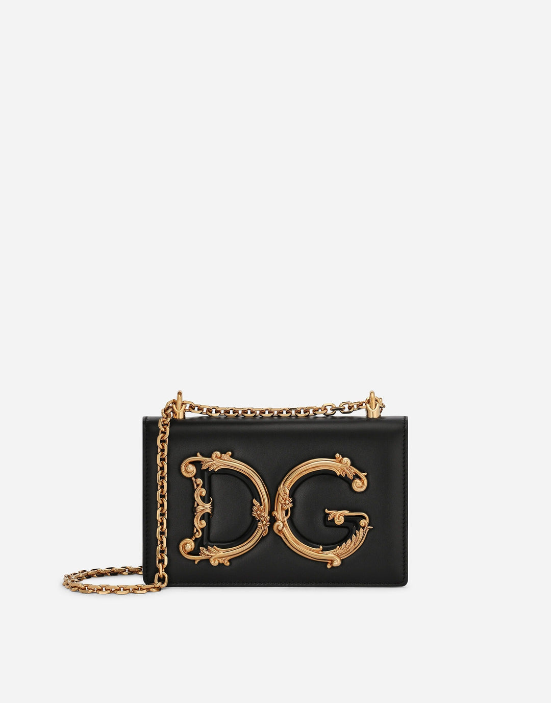 Valsenia Dolce &amp; Gabbana DG Girls Logo-Kettenschultertasche