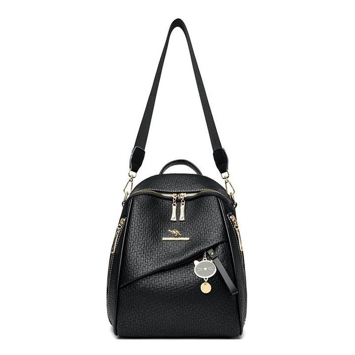 Valsenia Moderner Rucksack aus echtem Leder