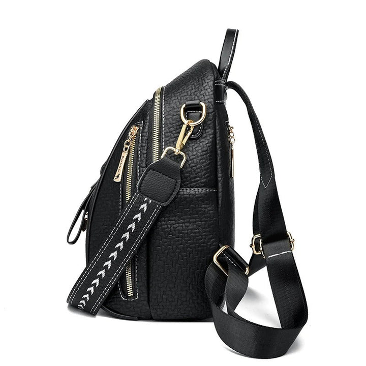 Valsenia Moderner Rucksack aus echtem Leder