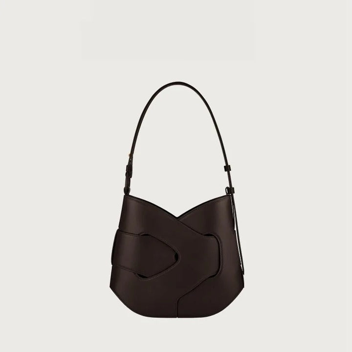Valsenia Polène Nodde Hobo Echtes Leder Tasche