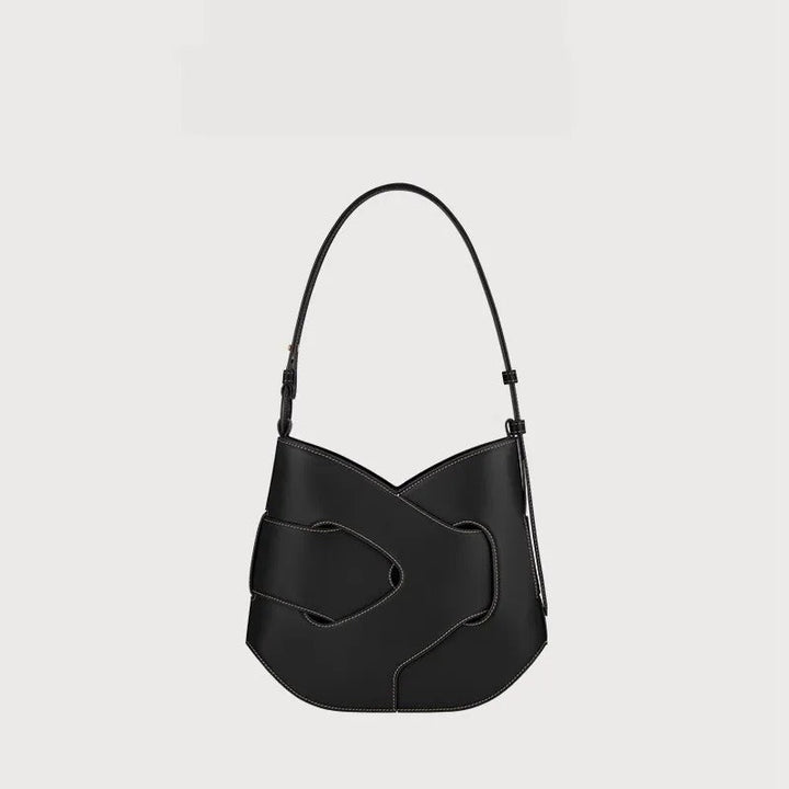 Valsenia Polène Nodde Hobo Echtes Leder Tasche