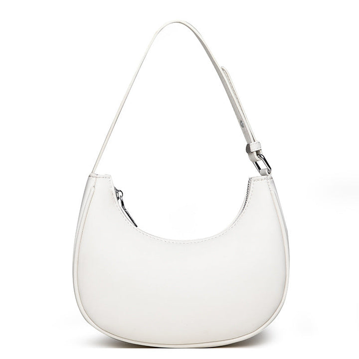 Valsenia Half-moon shaped leather bag